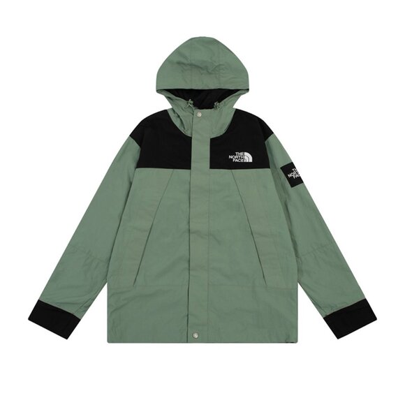The North Face Martis Jacket Windbreaker Leather Green - Picture 1 of 8